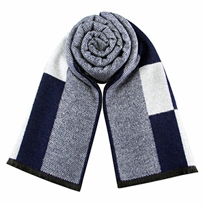Men casual cashmere plaid scarf wholesale