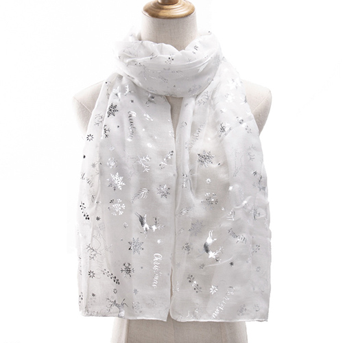 Wholesale winter long Christmas elk scarf