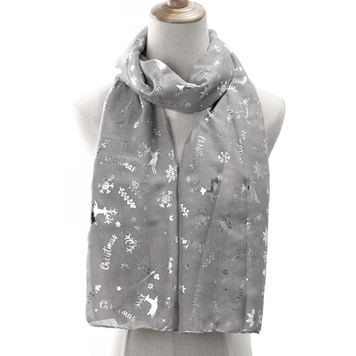 Wholesale winter long Christmas elk scarf
