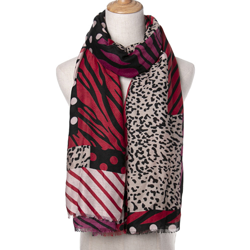 Jacquard fashion dog pattern scarf wholesale