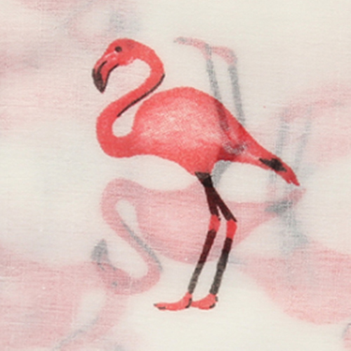 Wholesale flamingo print shawl polyester scarf