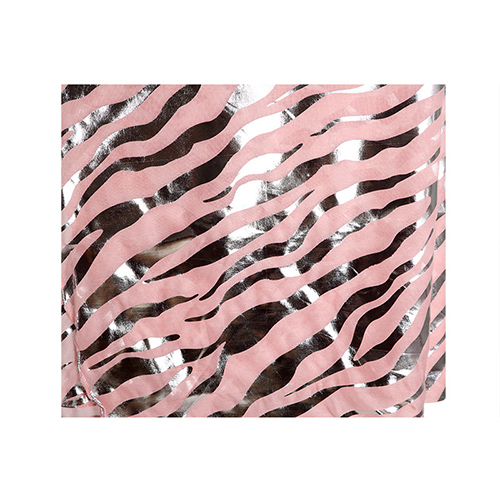 Wholesale zebra print hot stamping scarf for women