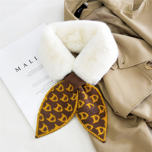 Wholesale leaf winter thick warm scarves