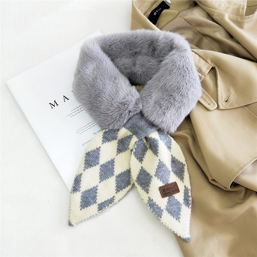 Wholesale leaf winter thick warm scarves