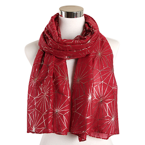 2020 Mesh Plaid Shawl Fashion Scarf Wholesale