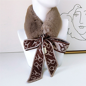 Plaid plush printing thermal scarf wholesale