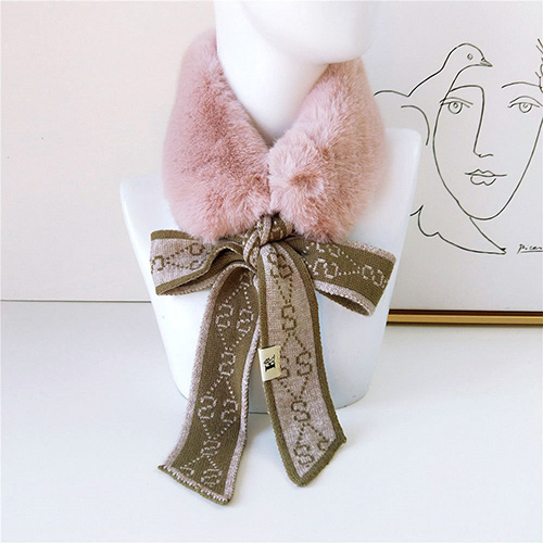 Plaid plush printing thermal scarf wholesale