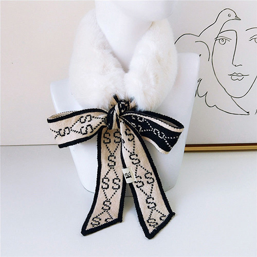 Plaid plush printing thermal scarf wholesale