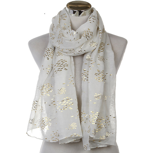 Wholesale soft fish scale scarf for women