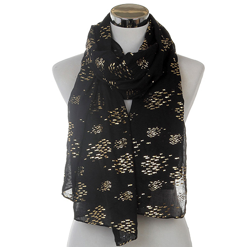 Wholesale soft fish scale scarf for women