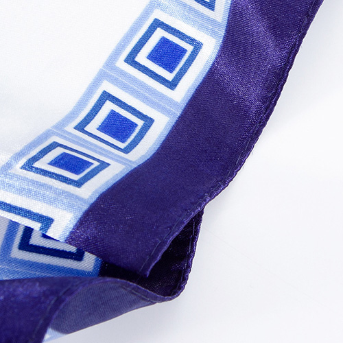 Blue white porcelain square scarf wholesale china