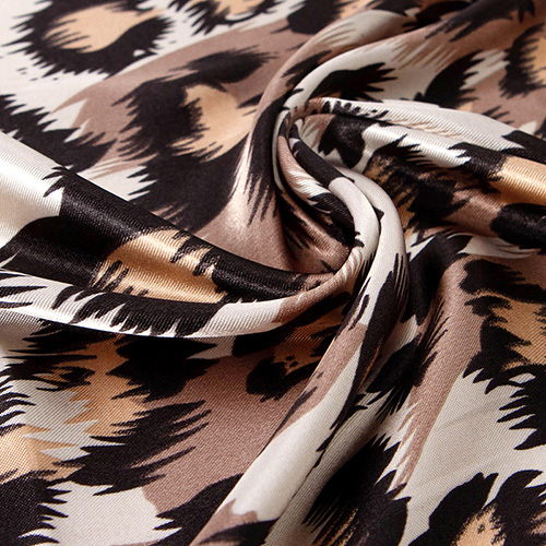 90cm leopard print soft square scarf wholesale