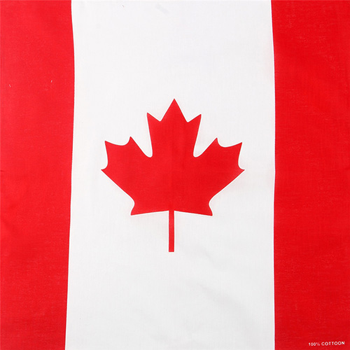 Wholesale flag silk plain weave square scarf