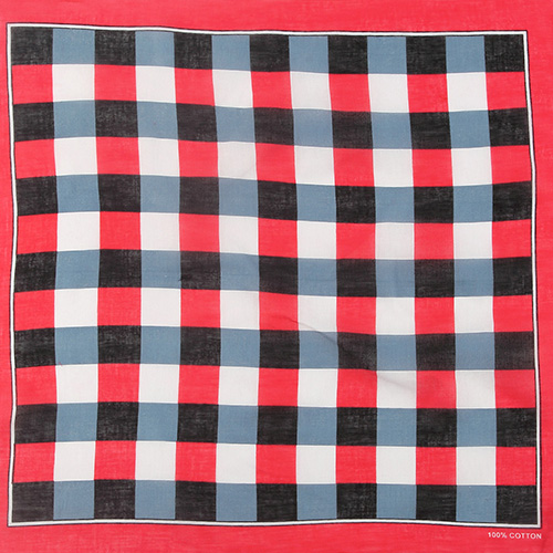 Plaid printed silk sports square scarf china