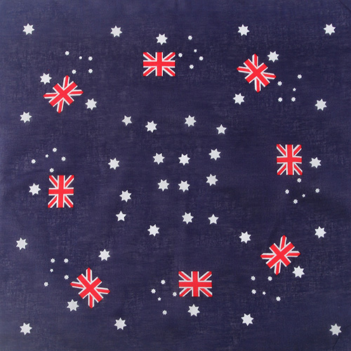 Wholesale flag silk plain weave square scarf