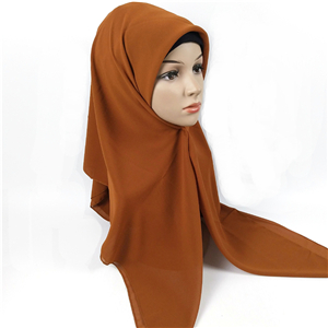 Solid color chiffon scarf cheap from China