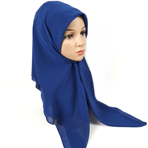 Solid color chiffon scarf cheap from China