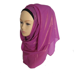 Muslim chiffon hot stamping cheap scarf