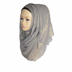 Muslim chiffon hot stamping cheap scarf