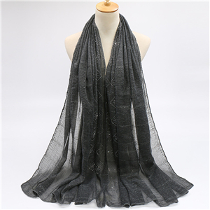 China wholesale pure color diamond scarf