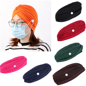 China wholesale mask anti fastening cotton headband