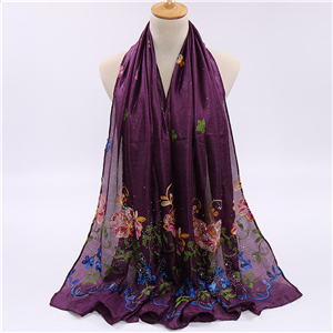 China wholesale embroidered scarf