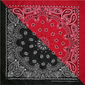 Wholesale printed color matching cotton head scarf