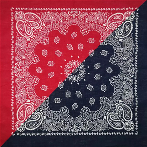 Wholesale printed color matching cotton head scarf