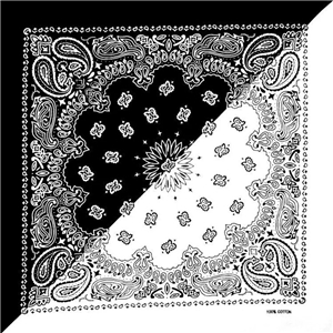 Wholesale printed color matching cotton head scarf