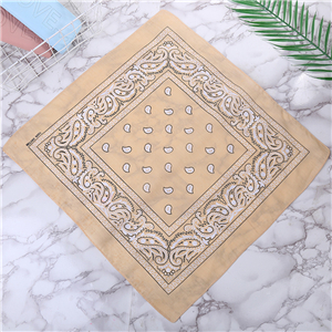 Cashew printed cotton cheap headscarf