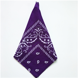 Wholesale cashew flower amoeba cotton cheap headscarf