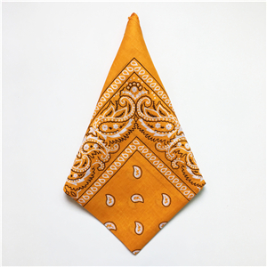 Wholesale cashew flower amoeba cotton cheap headscarf