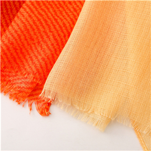Wholesale orange gray square graffiti cheap scarf