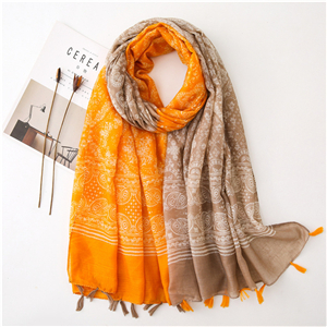 Printed pattern scarf cheap from China