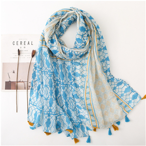 Printed pattern scarf cheap from China