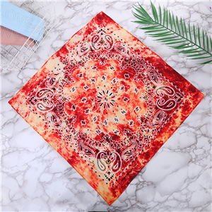 Wholesale cashew flower color cotton turban