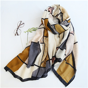 Wholesale plaid pattern cheap scarf