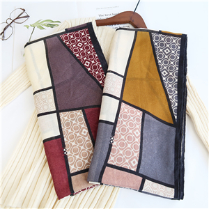 Wholesale plaid pattern cheap scarf
