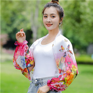 Wholesale printed chiffon cheap scarf