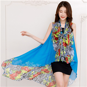 Wholesale printed chiffon scarf