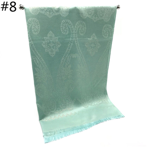 Wholesale solid color printed muslim scarf