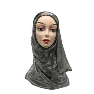 Wholesale bronzing mesh scarf