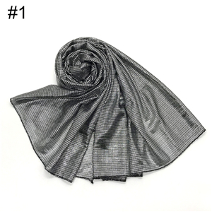 Wholesale bronzing mesh scarf