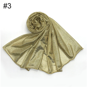 Wholesale bronzing mesh scarf