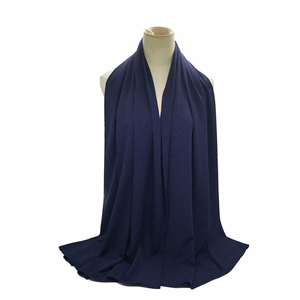 Wholesale pinstripe pleated cotton scarf