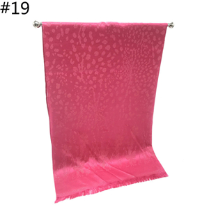 Wholesale solid color gold silk printed Muslim scarf