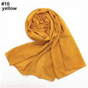 Wholesale cheap chiffon monochrome scarf