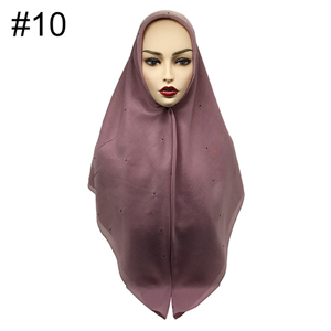 Wholesale single color hot sequined cotton scarf