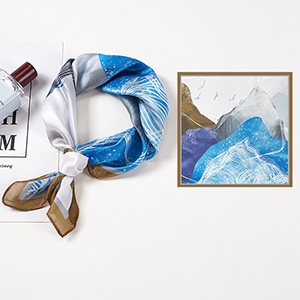 60cm square scarf wholesale silk scarf