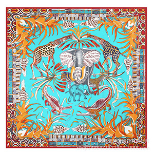Shawl Amazon 130cm large square scarf